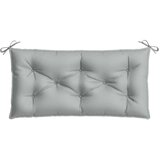  Jastuk za vrtnu klupu prošarano svjetlosivi 100x50x7 cm tkanine | shoptok.hr