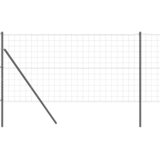 Euro Ograđivanje Ukop 10 x 1,4 m Čelik premazan PVC-om Siva | shoptok.hr