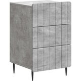  Noćni ormar Betonska siva 43x 41 x 68 cm Konstruirano drvo | shoptok.hr