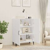  Komoda bela 70x34x90 cm konstruiran les, (20601110) | Shoptok.si