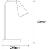 Opviq stona lampa emek 5086 us