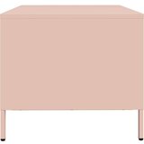 vidaXL Klubska mizica roza 68,5x50x43,5 cm valjano jeklo | Shoptok.si