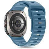  Silikonski pašček za uro Samsung Galaxy Watch Ultra 47 mm - moder | Shoptok.si