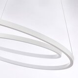  Brilagi-LED prigušiva luster na sajli TWISTER LED/105W/230V prečnik 100 cm bela + daljinski upravljač | Eponuda.com