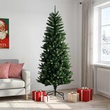  Artificial Hinged Christmas Tree 210 cm PE i PVC Zelena Cijene