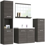 P & B kopalnica malo, temni hrast, 5-Delno | Shoptok.si