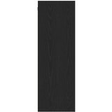 TV Kabinet za Zid Zidne 2 pcs Crni hrast 30,5 x 28,5 x 90 cm | shoptok.hr
