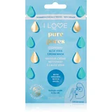 I love... Pure Pores vlažilna kremasta maska 10 ml