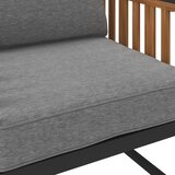 Beldano LOUNGE GARNITURA tkanina akacija masivno železo | Shoptok.si
