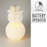  LED božićna dekoracija 12xLED/3xAA 39 cm topla bela snegović | Eponuda.com