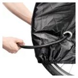 HURTEL Vodootporna navlaka za bicikl, veličina M (170 x 65 x 40 cm), crna | shoptok.hr
