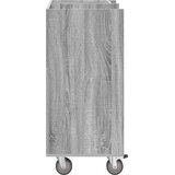 Golf ormar s kotačem Jednobojno Siva Sonoma 65 x 45 x 98 cm | shoptok.hr