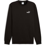 Puma Majica 'ESS No. 1' črna / bela | Shoptok.si