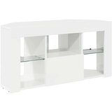  Kotna LED TV omarica Visoki sijaj bela 104 x 40 x 50 cm, (5000112608) | Shoptok.si