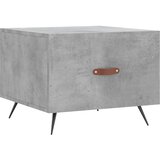  Stolići za kavu 2 kom Siva betona 50x50x40 cm konstruirano drvo | Eponuda.com