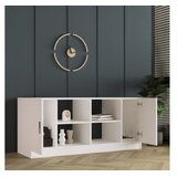  Komoda s ladicama 139x61,8x46,3 cm Hrast-Crna | Eponuda.ba