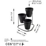 WALLXPERT crni dekorativni metalni pribor ged 014 | ePonuda.com
