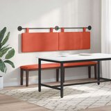  Držeće uzglavlje Zidne Crvena narančasta 190 x 55 x 5 cm - Crvena narančasta 180 cm bez LED | shoptok.hr