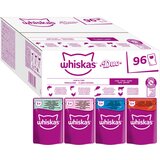 Whiskas Jumbo pakiranje DUO vrećice 96 x 85 g - Surf & Turf u želeu Cijene