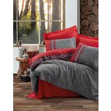  ardil - red redgrey ranforce double quilt cover set Cene