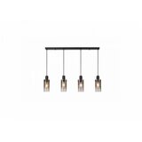 Rabalux Visilica Fumea E27 4x MAX 60W crna (72039) Cene