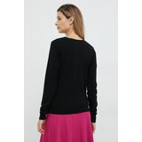 Miss Sixty Volnen pulover ženski, črna barva | Shoptok.si