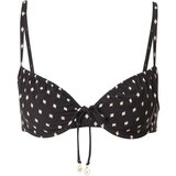 Watercult Bikini zgornji del svetlo rumena / črna | Shoptok.si