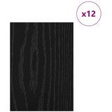 Dekor Paneli 12 pcs Crni hrast 21 x 30 x 0,27 cm | Eponuda.ba