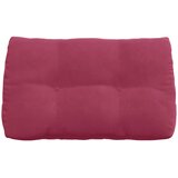  Jastuk za leđa Vinska crvena 80 x 24 x 50 cm Baršun | shoptok.hr