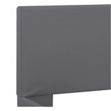  Okvir za krevet od umjetne kože s LED svjetlom sivi 180x200 cm | shoptok.hr