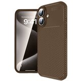  Silikonska futrola AUTO FOCUS LINE za Samsung Galaxy S25 Edge braon | ePonuda.com