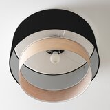 Brilagi - LED plafonski luster CERIA 1xE27/40W/230V prečnik 50 cm crna/bež | Eponuda.com