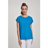 Urban Classics Women's T-shirt with extended shoulder hawaiianblue Cene
