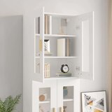 Viseći Viseča stenska omarica bela 69,5x34x90 cm, (20653918) | Shoptok.si
