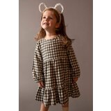 Defacto Regular Fit Plaid Long Sleeve Woven Dress | shoptok.hr
