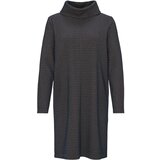 Opus Pletena obleka 'Wegas' nočno modra / svetlo rjava | Shoptok.si
