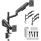 Ergo Office ER-692 B stolni nosač za dva monitora 17&amp;ndash;32&amp;Prime; s plinskim oprugama Slike