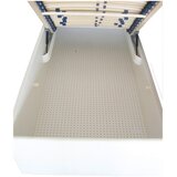 Beldomo - Sleep OBLAZINJENA POSTELJA 180 cm x 200 cm , tekstil modrosiva | Shoptok.si