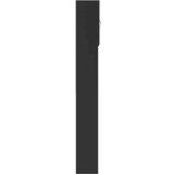 vidaXL Omara za pralni stroj črna 64x24x190 cm inženirski les | Shoptok.si