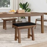  Jastučić za klupu Tkanina Crna Dubina 35 cm | shoptok.hr
