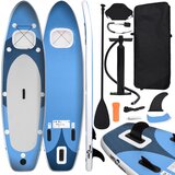  Napihljiva SUP deska morsko modre barve 360x81x10 cm | Shoptok.si