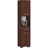 AKORD Fin Visoka Kopalniška Omara, 2 Vrata, 1 Predal In 1 Odprt Predel, Wenge, (5000333336) Cene