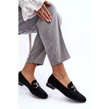 Sergio Leone Women's Moccasins with Embellishment Black Camilena | shoptok.hr