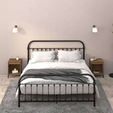  Noćni ormarići 2 kom boja dimljenog smeđi 40x35x50 cm | shoptok.hr