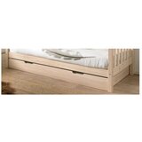 Vipack Otroška postelja iz masivnega bora z dodatnim ležiščem z letvenim dnom 90x200 cm v naravni barvi Margrit – | Shoptok.si