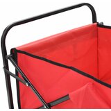  Sklopiva ručna kolica čelična crvena | shoptok.hr