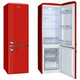 Amica kombinovani retro frizider fk2965.3raa 182 cm crveni | Eponuda.com