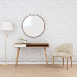 vidaXL Zidni paneli 12 kom bijeli 50 x 50 cm EPS 3 m² uzorak zvijezde | shoptok.hr