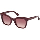 Max Mara MM0067 66Z ONE SIZE (50) Rdeča/Rjava Cene