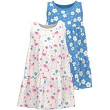 name it Obleka 'Vigga' svetlo modra / rumena / roza / bela | Shoptok.si